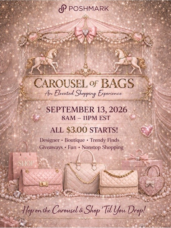 Coach Handbags - Carousel of Bags! 9/13/26 8am-11pm EST